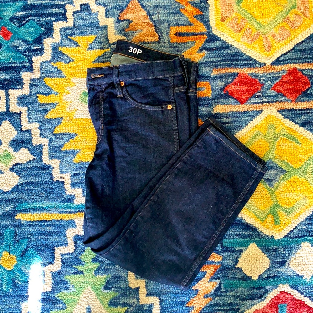 Vintage Straight Ankle J crew Jeans.